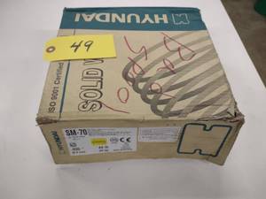 lot 49 image: Hyundai Welding Wire, SM-70, .035, ...