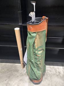 lot 84 image: Wilson Golf Bag with Clubs, Assorted Balls, Tees and Accessories