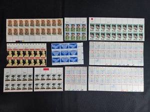 lot 181 image: Collection of US Postage Stamp Sheets Assorted Designs