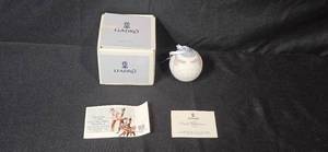 lot 188 image: Lladro 1991 Porcelain Christmas Ornament with Box and Certificates