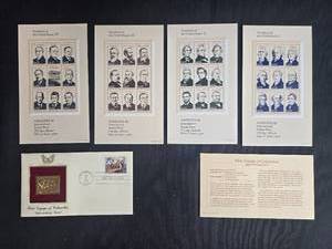 lot 203 image: Ameripex 86 Presidents of the United States Stamp Collection and Columbus Commemorative - completeness unverified