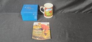 lot 209 image: Royal Worcester Golfing Collection Mug with Box and Booklet