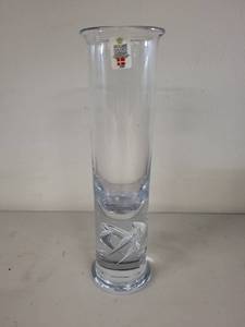 lot 25G image: Holmegaard of Copenhagen Art Glass Bud Vase 7 Inch