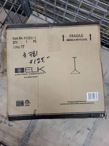 lot 43RC image: ELK Pendant Light Fixture 453331 in Box
