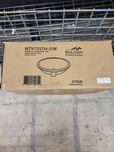 lot 45RC image: Mountain Plumbing Undermount Oval Lavatory Sink White 19.5x16x8