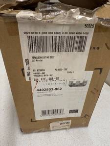 lot 68RC image: Generation Lighting Windom 3-Light Bath Fixture, Model 4402803-962
