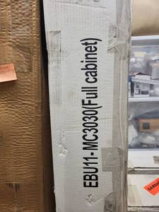 lot 9RC image: CNC Cabinetry Wooden Medicine Cabinet EBU11-MC3030 Full Cabinet 40 Inch