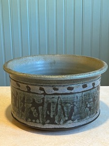 lot 19C image: Handmade Studio Pottery Bowl Signed by Artist