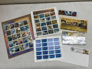 lot 96C image: Collection of Aviation Themed Stamps and First Day Cover