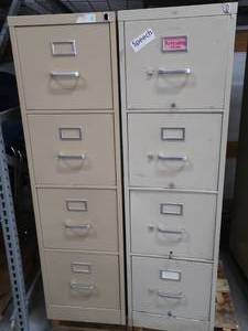 lot 19 image: 2 FILE CABINETS