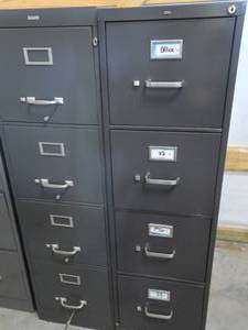 lot 29 image: 2 METAL FILE CABINETS