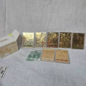 lot 33 image: 1998 Fleer Gems of NBA 23Kt(7 Cards)