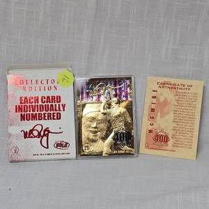 lot 71 image: 1998 Bleachers McGwire 23Kt Card
