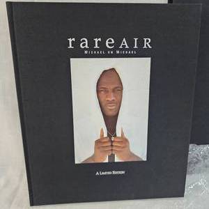 lot 126 image: Very Rare with COA, Don Russ RARE AIR Michael on Michael Book Signed by Michael Jordan in Original Box