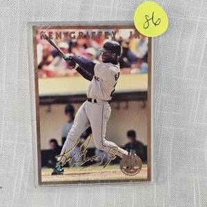 lot 86 image: Ken Griffey Jr Gold Performance All Star Colelctors Club