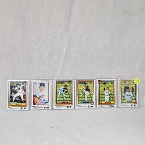 lot 108 image: Set of 6, Nolan Ryan #7863 of 10,000 Topps Nostalgia Set