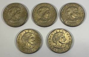 lot 38 image: 1979 D Susan B. Anthony Dollars