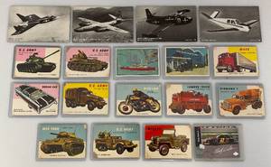 lot 50 image: Misc. Topps Trading Cards & More (All In Protective Sleeves)
