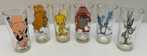 lot 54 image: 1970s PEPSI Collectible Warner Brothers Character Mugs Including Taz, Tweety & More