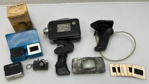 lot 78 image: Misc. Vintage Slides, Slide Viewers And More