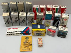 lot 79 image: Misc. Vintage Projection Bulds And More