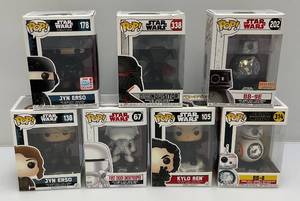 lot 132 image: Misc. Collectible Star Wars FUNKO Pop (NIB)
