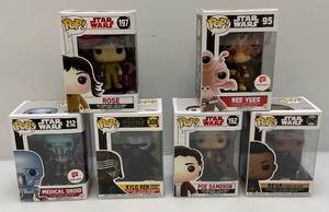 lot 135 image: Misc. Collectible Star Wars FUNKO Pop (NIB)