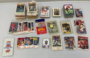 lot 148 image: Misc. Unsorted Sports Cards Including 1980s Football And More