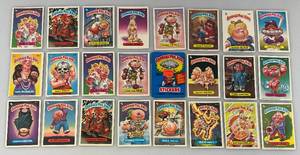 lot 149 image: Misc. Vintage 1980s Garbage Pail Kids With One Empty Wax Pack