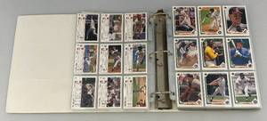 lot 182 image: Unsorted 1991 Edition Upper Deck Baseball Cards In Album