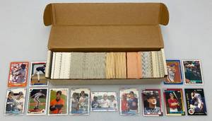 lot 199 image: Misc. Unsorted 1980s & 90s Baseball Cards