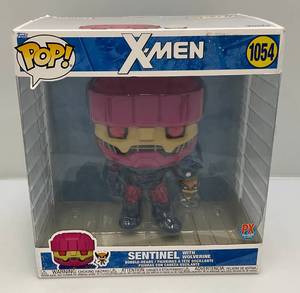 lot 202 image: Large X-Men SENTINEL With Wolverine FUNKO POP (NIB)