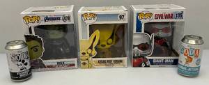 lot 204 image: Misc. FUNKO POP Figures Including Marvel And More (NIB)