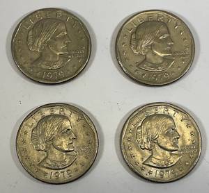 lot 21 image: 1979 D Susan B. Anthony Dollars