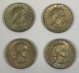 lot 22 image: 1979 P Susan B. Anthony Dollars