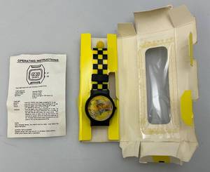 lot 214 image: Vintage 1994 Speed Racer Fan Club Special Decoder Watch With Original Box (New Old Stock)