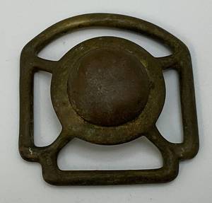 lot 223 image: Antique Civil War Brass Buckle 2 14 x 2 14