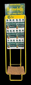 lot 38R image: Vintage Heineken Holland Beer Display Cart