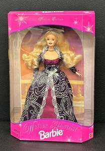 lot 163 image: Winter Fantasy Special Edition Barbie Doll in Original Box