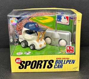 lot 198 image: New KG Sports Radio Control Minnesota Twins Bullpen Car with Remote