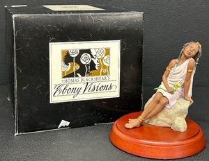 lot 109 image: Thomas Blackshear Ebony Visions The Dreamer Limited Edition Figurine with Box