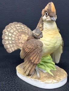 lot 126 image: Lefton China Ruffed Grouse Porcelain Figurine