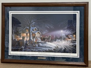lot 132A image: Terry Redlin Signed Limited Edition Framed Print Winter Wonderland