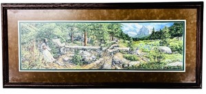 lot 22A image: Bev Doolittle Music in the Wind Framed Art Print