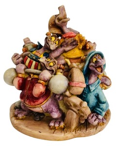 lot 173 image: Harmony Kingdom Disney Figment Limited Edition 500 Figurine 5 Inches