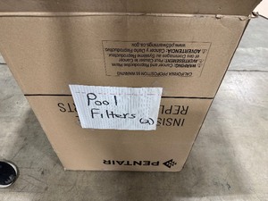 lot 132 image: Two STA-RITE Pool Filters.  (please see pictures for sizes)
