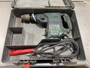 lot 99 image: Bosch Hammer Drill with Bit and Carry Case. Tested. Works.
