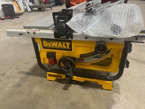 lot 12 image: Dewalt Table Saw