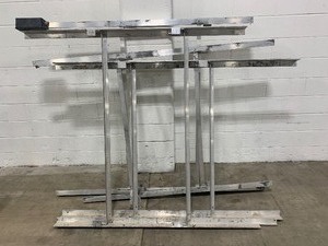 lot 141 image: Misc. Aluminum Brackets. (Qty 4)