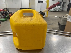 lot 148 image: 5 Gallon Diesel Gas Can